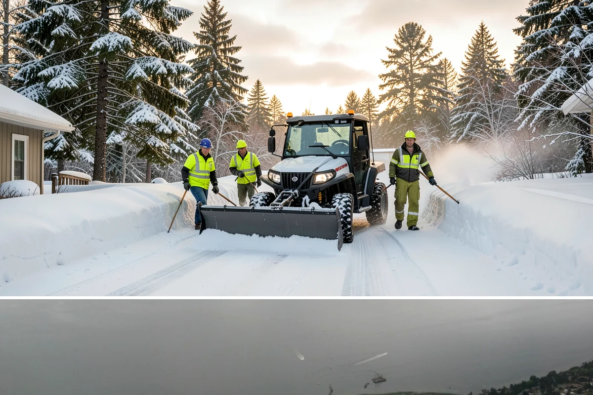 Car Dealership Parking Lot Snow Removal in Des Moines, King County, WA - Car dealership lots across the Puget Sound region need the most winter clearing from December through February during peak freeze...