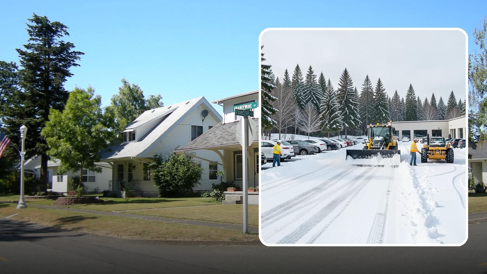 Car Dealership Parking Lot Snow Removal in DuPont, Pierce County, WA - We clear dealership lots and inventory rows so Western Washington shoppers browse and buy through winter weather.