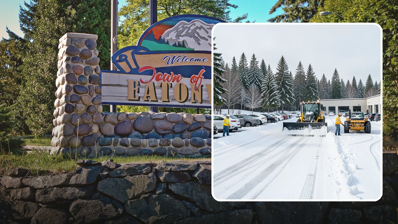 Car Dealership Parking Lot Snow Removal in Eatonville, Pierce County, WA - We clear dealership lots and inventory rows so Western Washington shoppers browse and buy through winter weather.