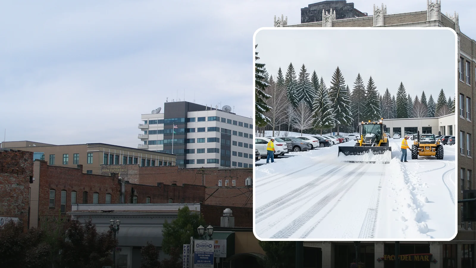 Car Dealership Parking Lot Snow Removal in Everett, Snohomish County, WA - We clear dealership lots and inventory rows so Western Washington shoppers browse and buy through winter weather.