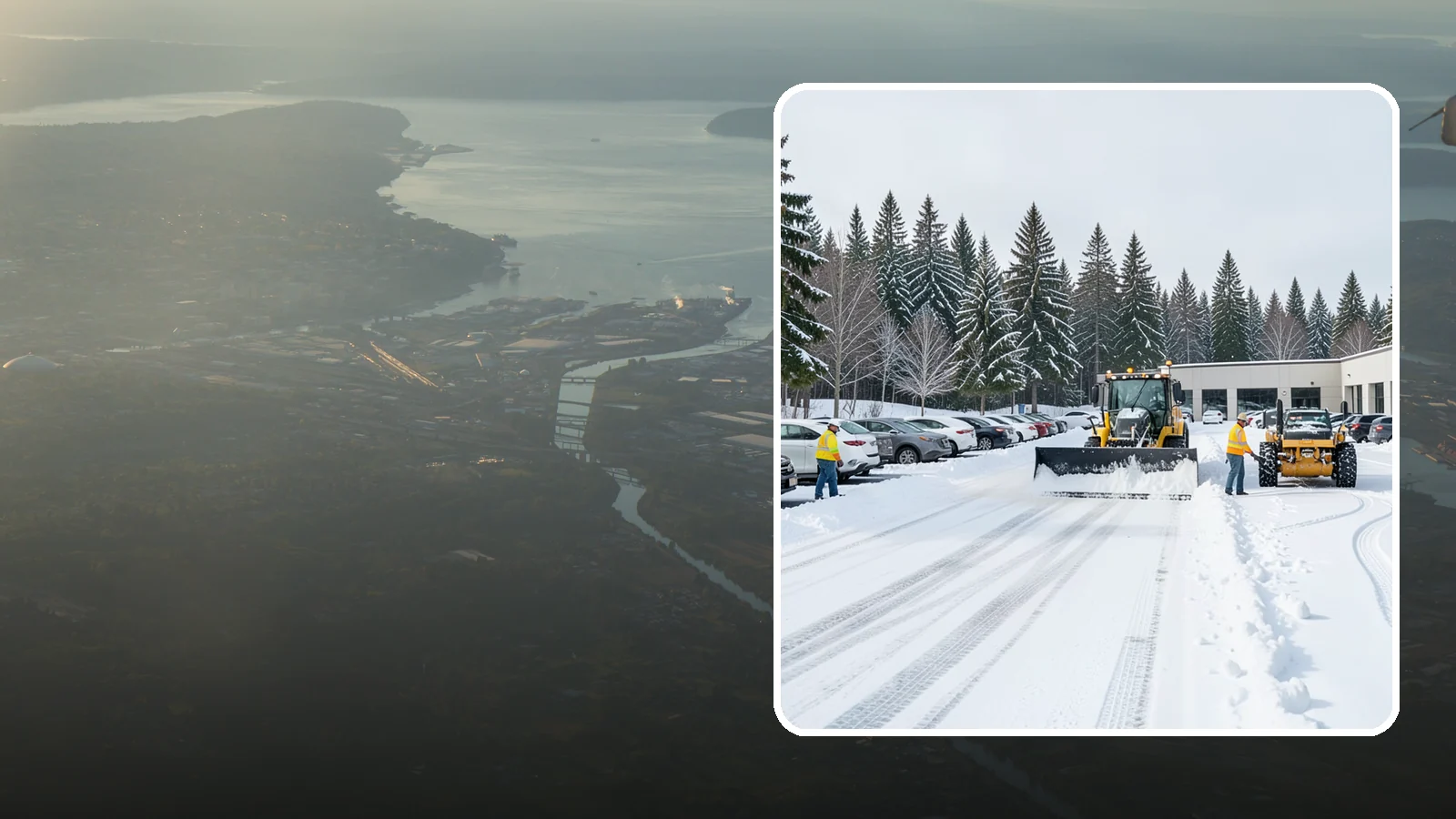 Car Dealership Parking Lot Snow Removal in Fife, Pierce County, WA - We clear dealership lots and inventory rows so Western Washington shoppers browse and buy through winter weather.