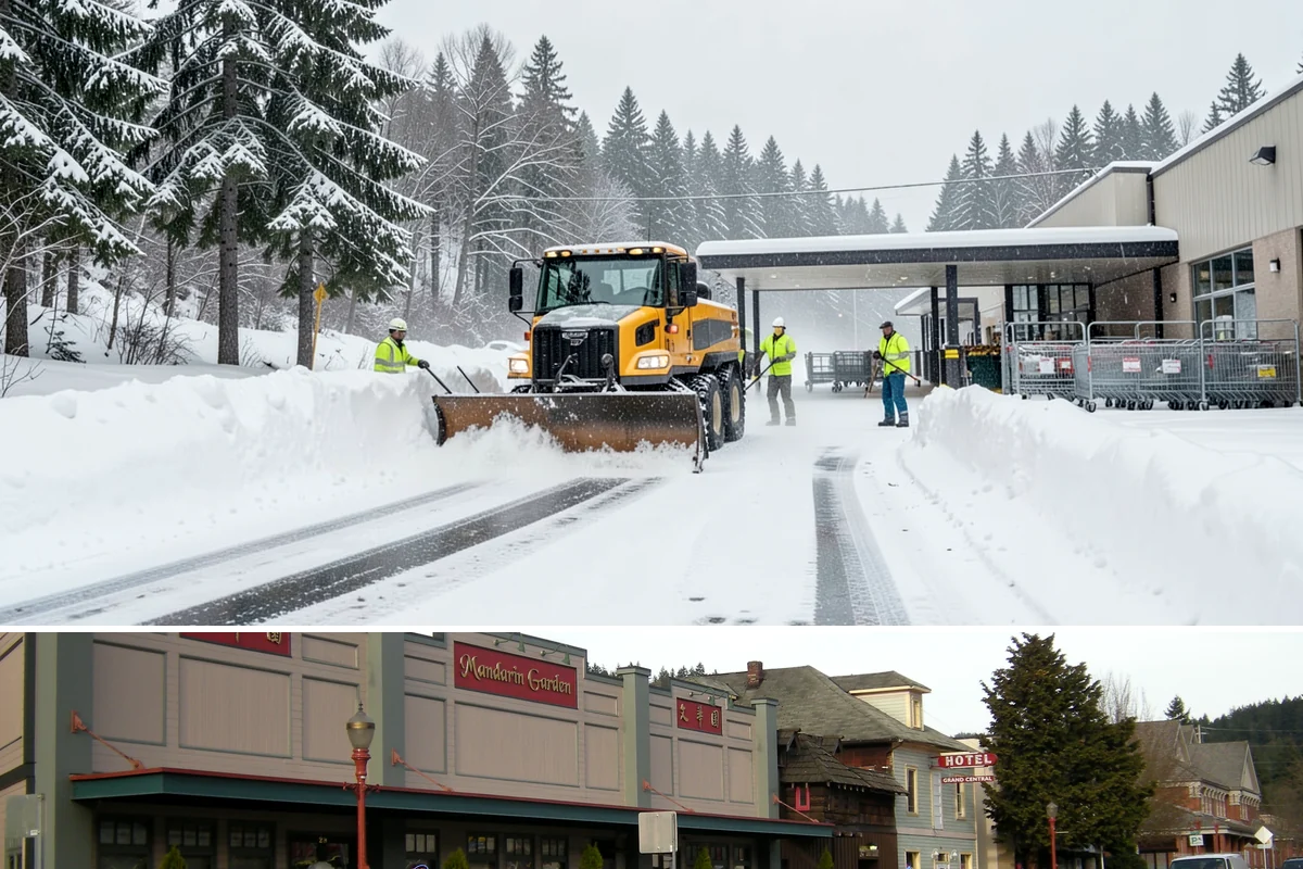 Car Dealership Parking Lot Snow Removal in Issaquah, King County, WA - Car dealership lots across the Puget Sound region need the most winter clearing from December through February during peak freeze...
