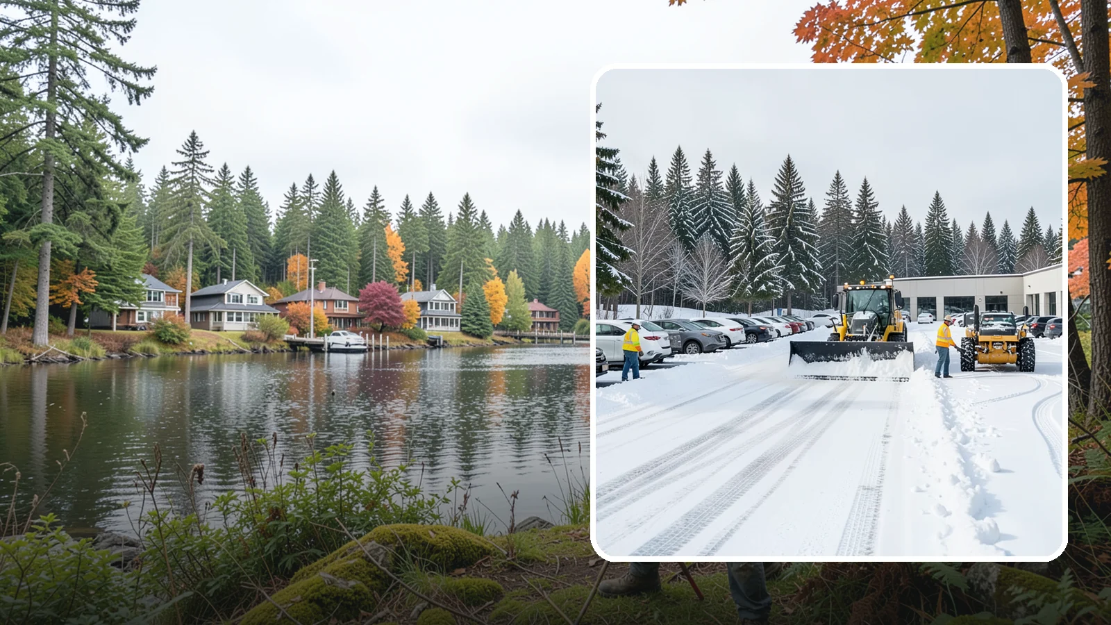 Car Dealership Parking Lot Snow Removal in La Conner, Skagit County, WA - We clear dealership lots and inventory rows so Western Washington shoppers browse and buy through winter weather.