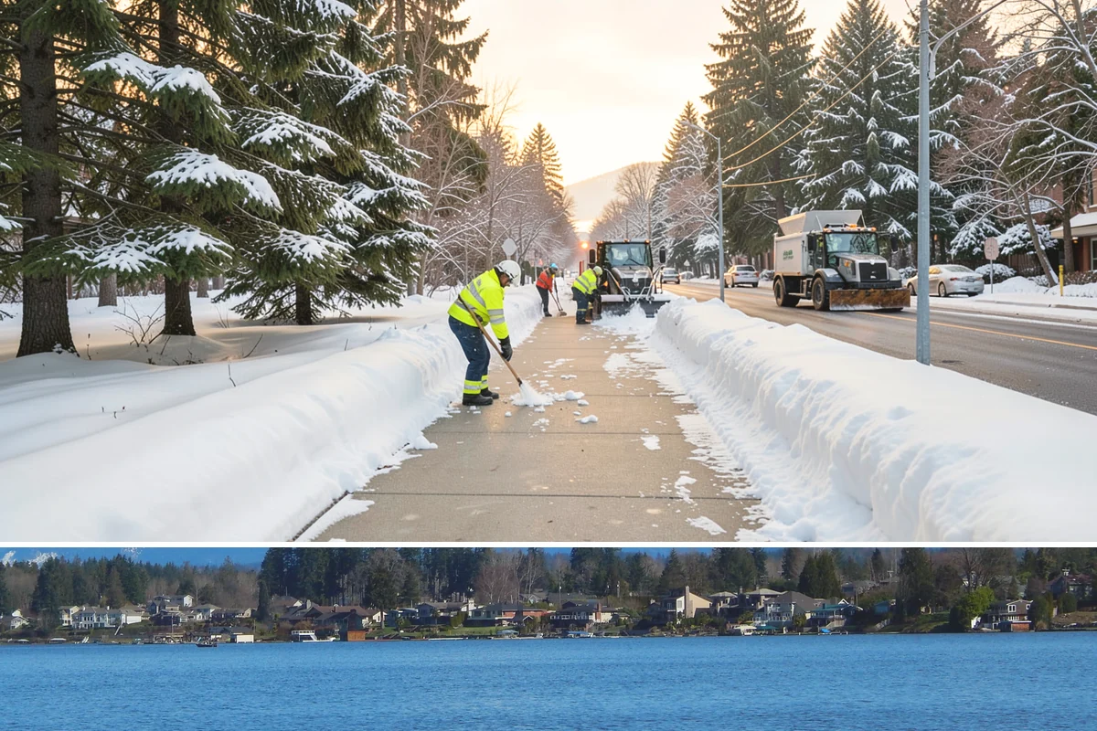 Car Dealership Parking Lot Snow Removal in Lake Stevens, Snohomish County, WA - Car dealership lots across the Puget Sound region need the most winter clearing from December through February during peak freeze...