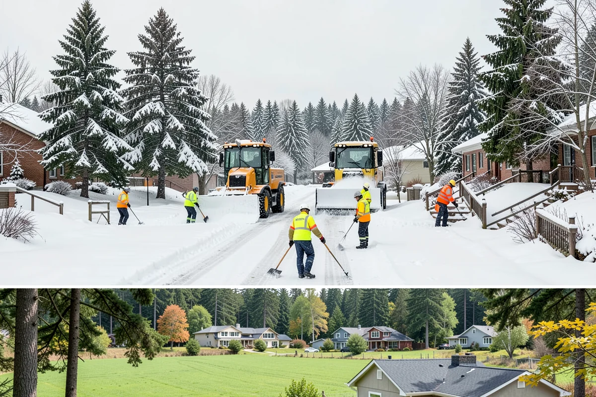 Car Dealership Parking Lot Snow Removal in Lyman, Skagit County, WA - Car dealership lots across the Puget Sound region need the most winter clearing from December through February during peak freeze...