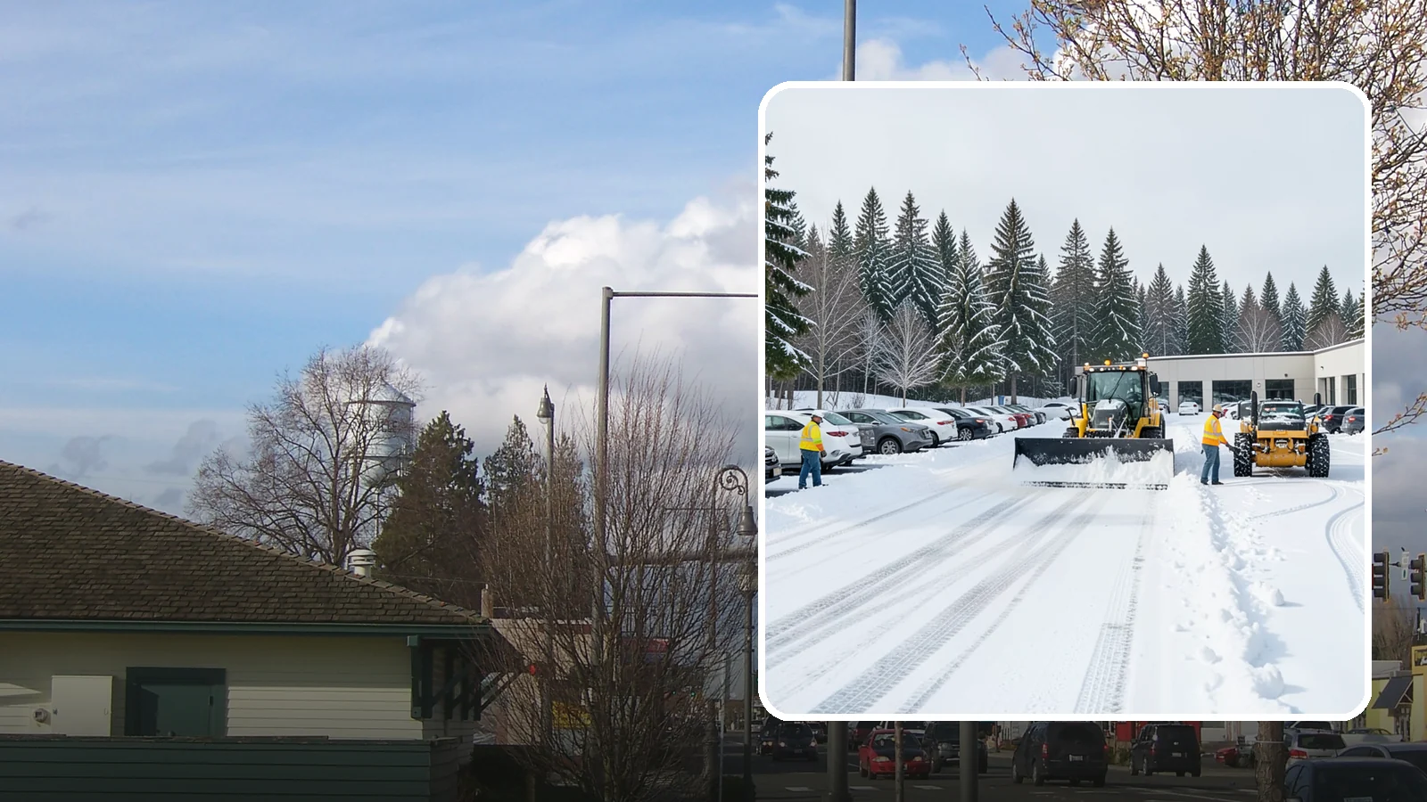 Car Dealership Parking Lot Snow Removal in Marysville, Snohomish County, WA - We clear dealership lots and inventory rows so Western Washington shoppers browse and buy through winter weather.