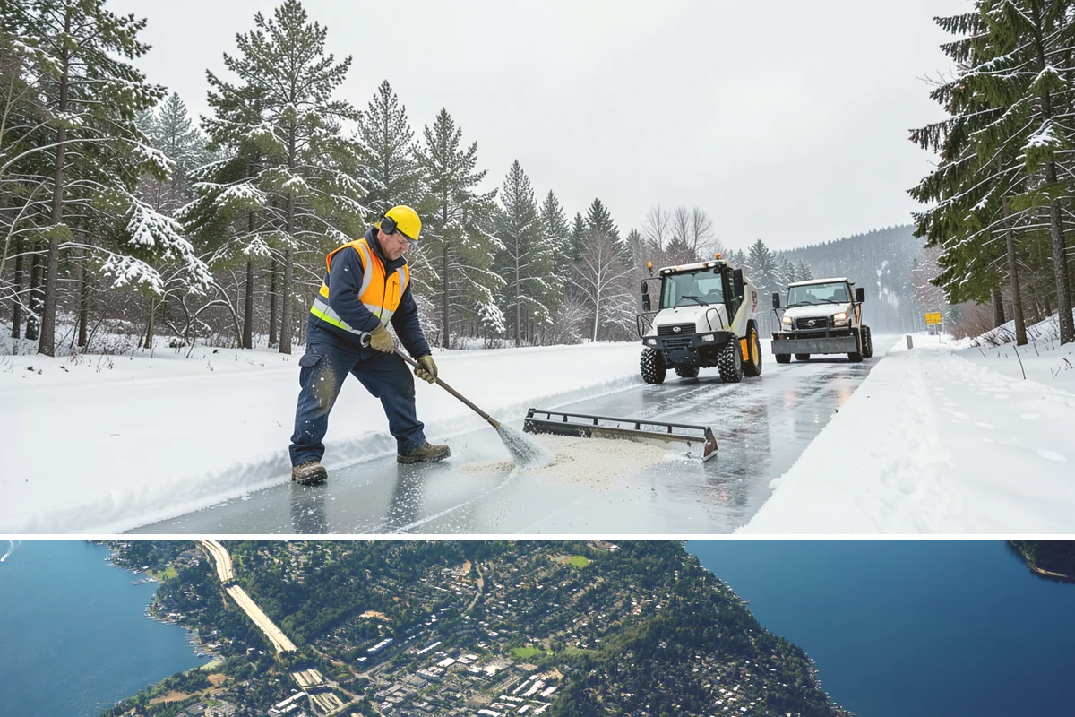 Car Dealership Parking Lot Snow Removal in Mercer Island, King County, WA - Car dealership lots across the Puget Sound region need the most winter clearing from December through February during peak freeze...