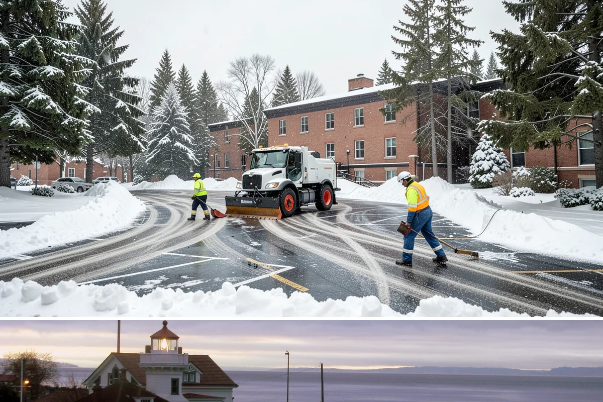 Car Dealership Parking Lot Snow Removal in Mukilteo, Snohomish County, WA - Car dealership lots across the Puget Sound region need the most winter clearing from December through February during peak freeze...