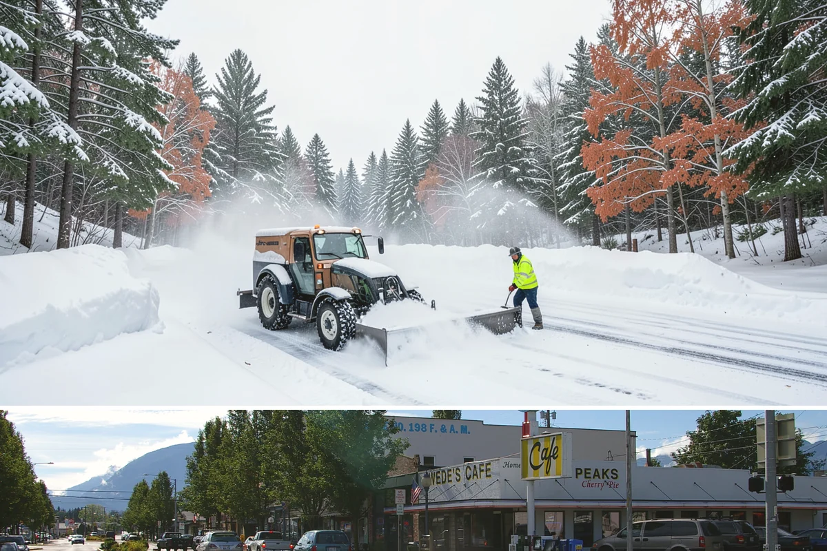 Car Dealership Parking Lot Snow Removal in North Bend, King County, WA - Car dealership lots across the Puget Sound region need the most winter clearing from December through February during peak freeze...