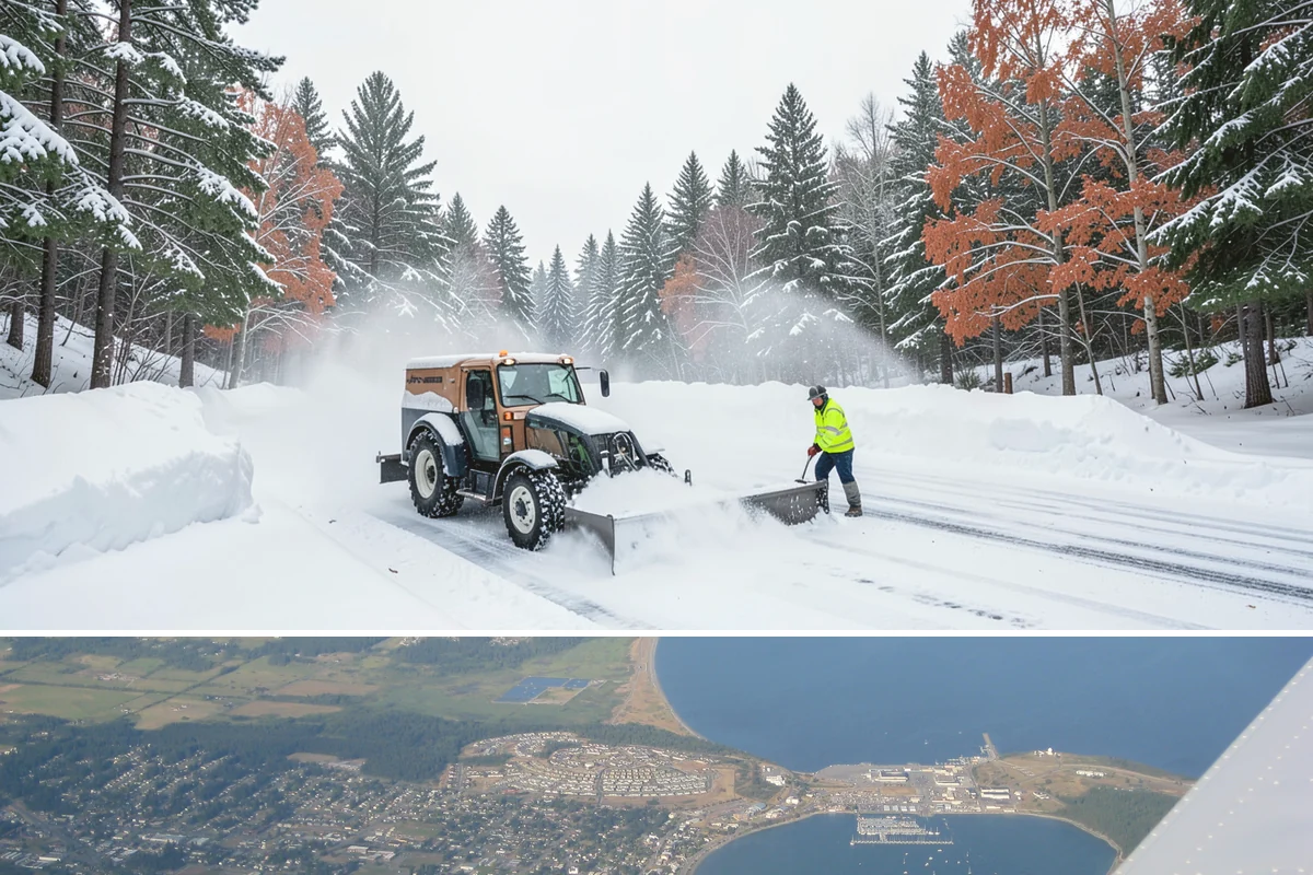 Car Dealership Parking Lot Snow Removal in Oak Harbor, Island County, WA - Car dealership lots across the Puget Sound region need the most winter clearing from December through February during peak freeze...
