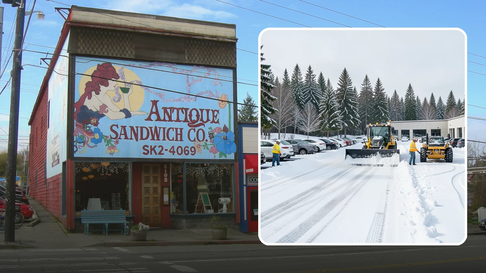 Car Dealership Parking Lot Snow Removal in Ruston, Pierce County, WA - We clear dealership lots and inventory rows so Western Washington shoppers browse and buy through winter weather.