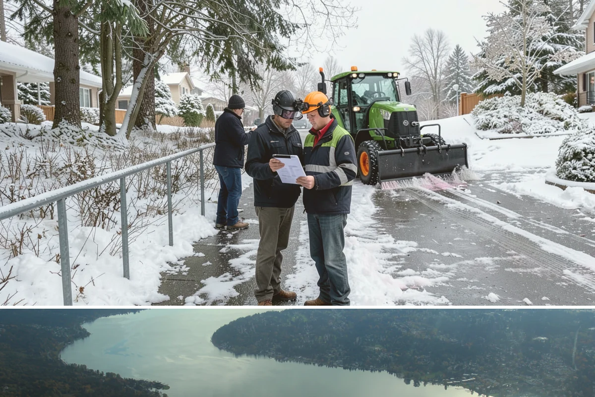 Car Dealership Parking Lot Snow Removal in Sammamish, King County, WA - Car dealership lots across the Puget Sound region need the most winter clearing from December through February during peak freeze...