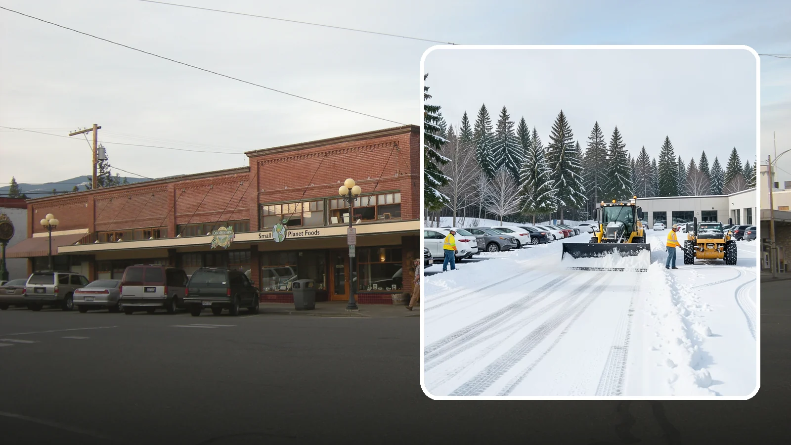 Car Dealership Parking Lot Snow Removal in Sedro-Woolley, Skagit County, WA - We clear dealership lots and inventory rows so Western Washington shoppers browse and buy through winter weather.