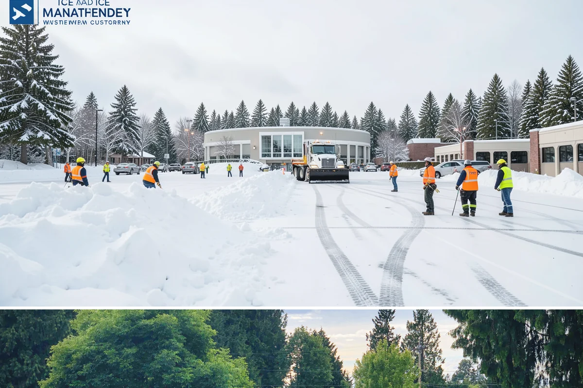 Car Dealership Sidewalk Clearing in Bonney Lake, Pierce County, WA - Dealership demand runs December through February, when overnight drizzle glazes smooth showroom entrances before customers arrive.