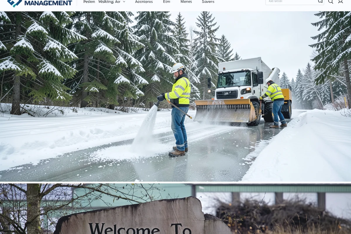 Car Dealership Sidewalk Clearing in Buckley, Pierce County, WA - Dealership demand runs December through February, when overnight drizzle glazes smooth showroom entrances before customers arrive.