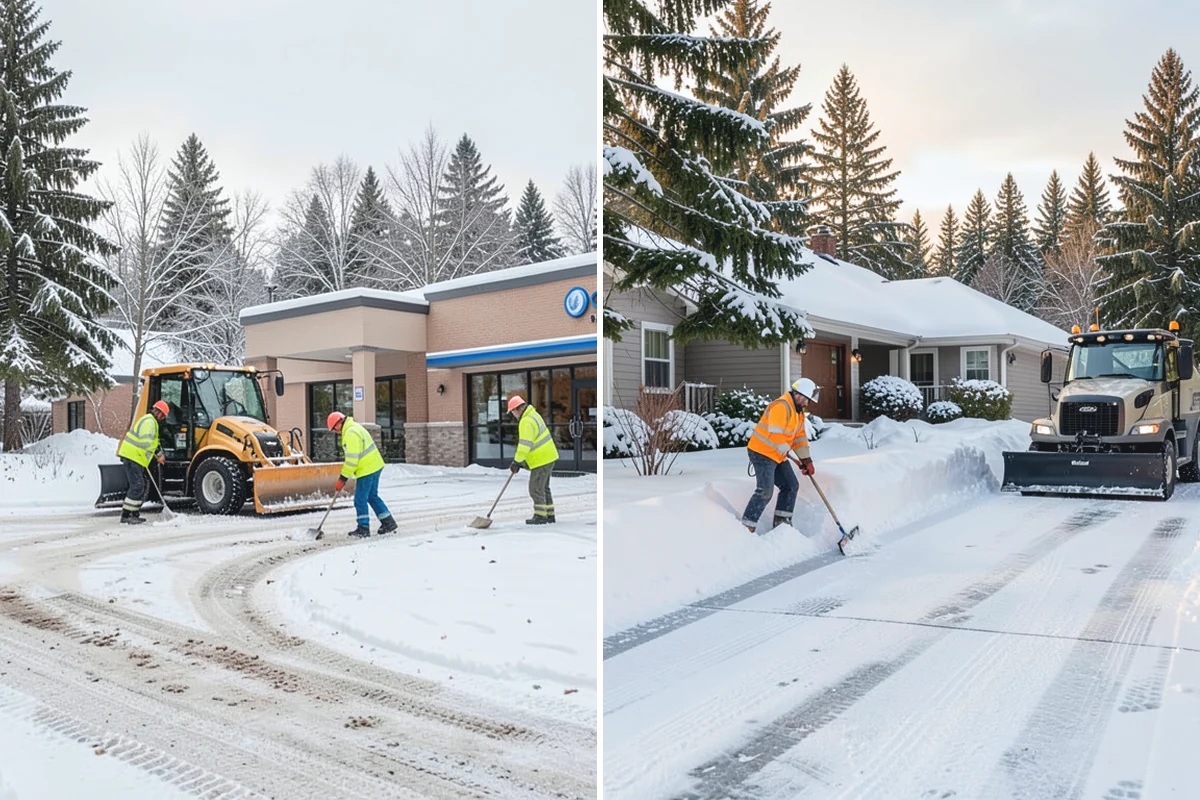 Car Dealership Sidewalk Clearing in Coupeville, Island County, WA - Clear the showroom entrance and customer walk before opening