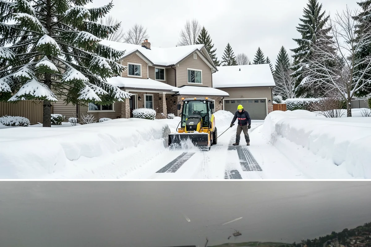Car Dealership Sidewalk Clearing in Des Moines, King County, WA - Dealership demand runs December through February, when overnight drizzle glazes smooth showroom entrances before customers arrive.