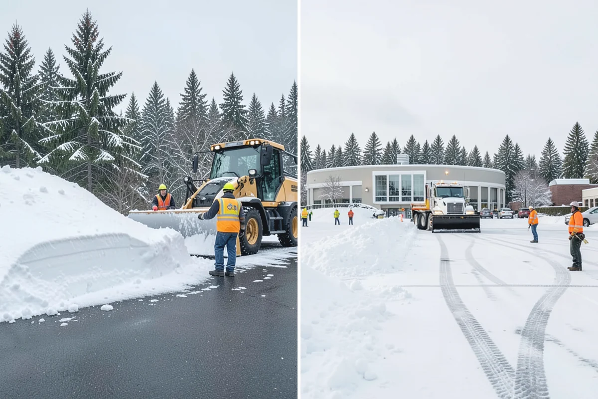 Car Dealership Sidewalk Clearing in Gold Bar, Snohomish County, WA - Clear the showroom entrance and customer walk before opening