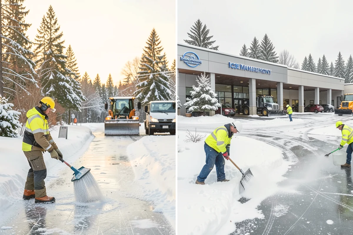 Car Dealership Sidewalk Clearing in Sammamish, King County, WA - Clear the showroom entrance and customer walk before opening