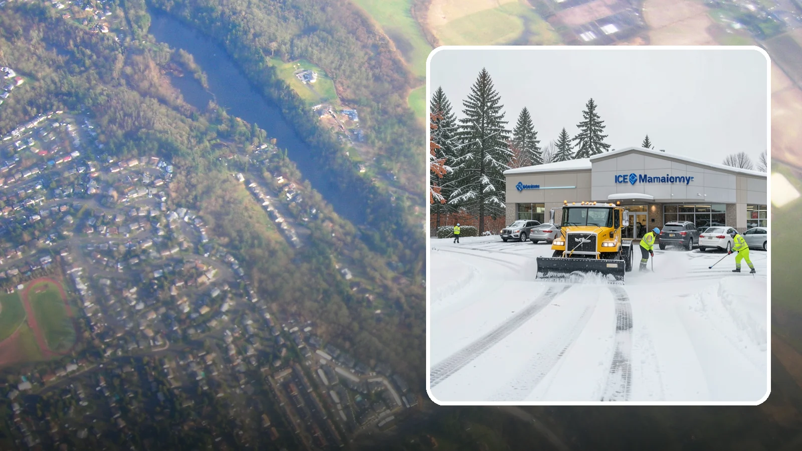 Car Dealership Snow Plowing in Algona, King County, WA - We plow dealership lots, showroom entrances, and service drives while working carefully around your inventory.