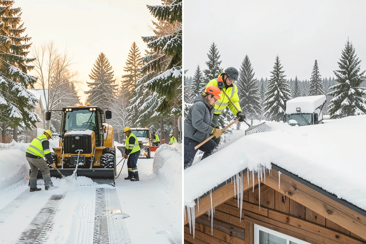 Car Dealership Snow Plowing in Algona, King County, WA - Map the display rows, customer lot, and service drive with management