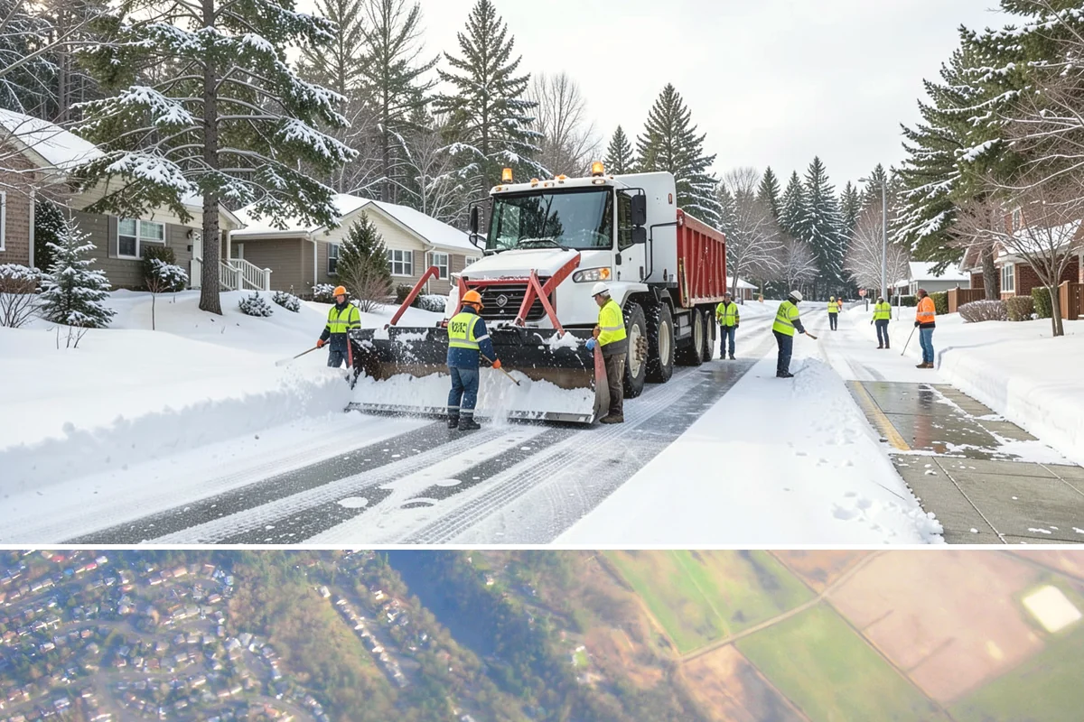 Car Dealership Snow Plowing in Algona, King County, WA - Set up service before winter so your inventory and showroom stay presentable and open.