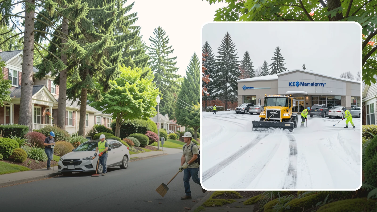 Car Dealership Snow Plowing in Beaux Arts Village, King County, WA - We plow dealership lots, showroom entrances, and service drives while working carefully around your inventory.