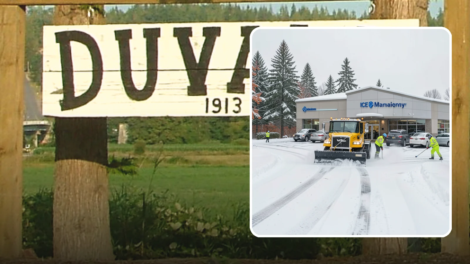 Car Dealership Snow Plowing in Duvall, King County, WA - We plow dealership lots, showroom entrances, and service drives while working carefully around your inventory.