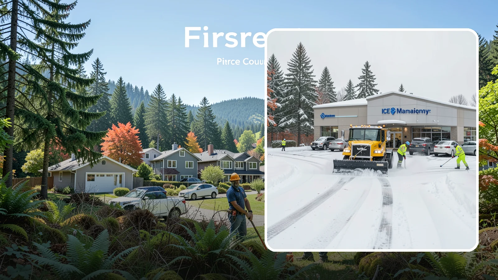 Car Dealership Snow Plowing in Fircrest, Pierce County, WA - We plow dealership lots, showroom entrances, and service drives while working carefully around your inventory.