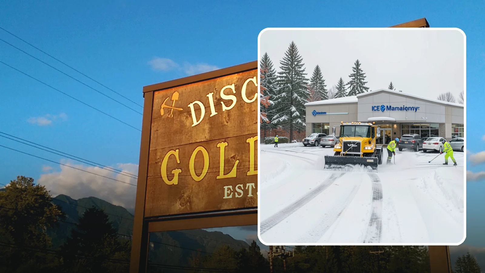 Car Dealership Snow Plowing in Gold Bar, Snohomish County, WA - We plow dealership lots, showroom entrances, and service drives while working carefully around your inventory.