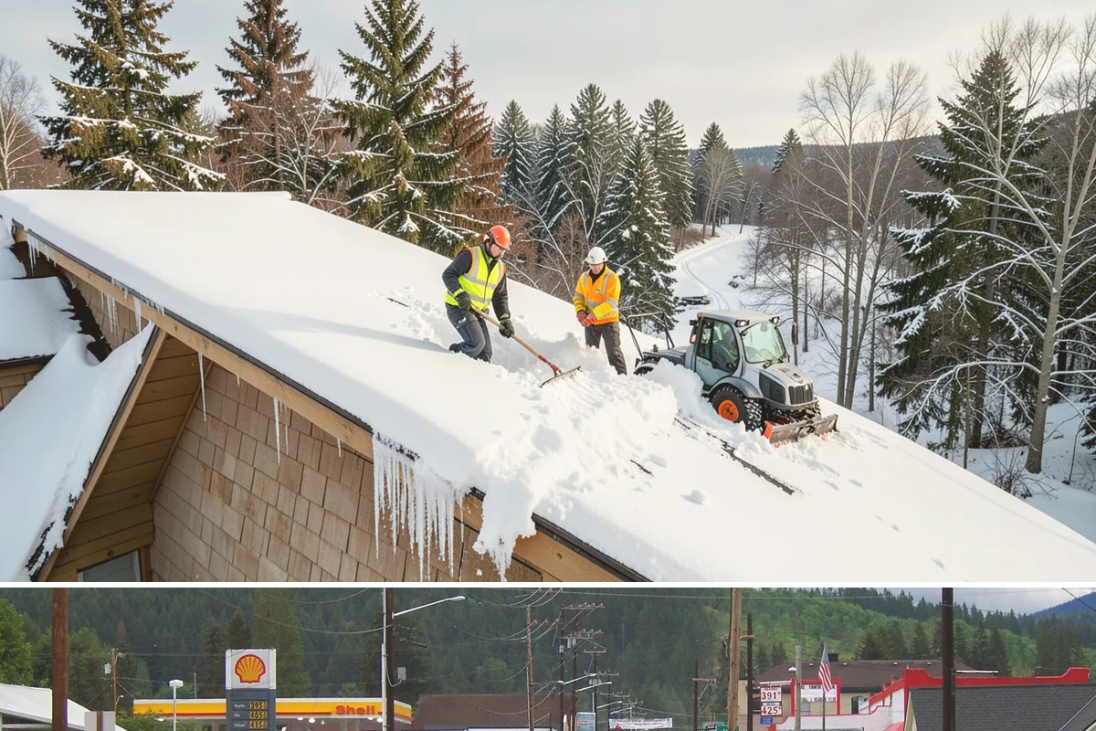 Car Dealership Snow Plowing in Granite Falls, Snohomish County, WA - Set up service before winter so your inventory and showroom stay presentable and open.