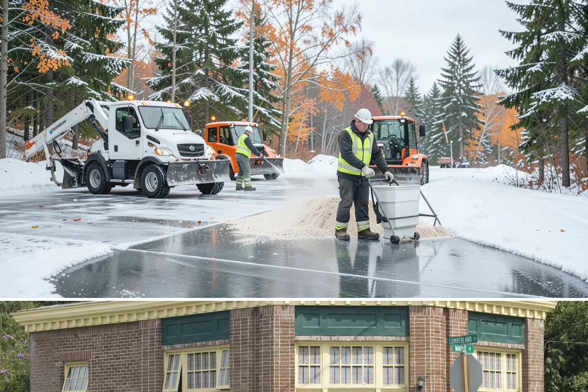 Car Dealership Snow Plowing in Hamilton, Skagit County, WA - Set up service before winter so your inventory and showroom stay presentable and open.