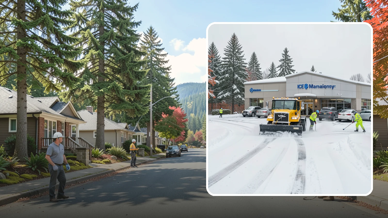 Car Dealership Snow Plowing in Hunts Point, King County, WA - We plow dealership lots, showroom entrances, and service drives while working carefully around your inventory.
