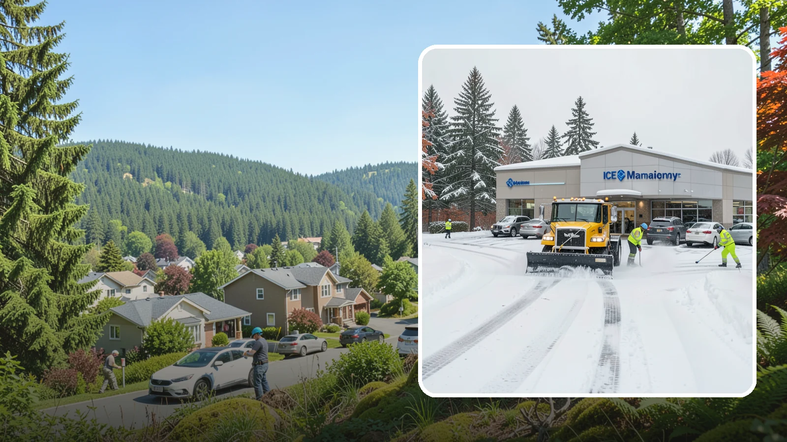 Car Dealership Snow Plowing in Index, Snohomish County, WA - We plow dealership lots, showroom entrances, and service drives while working carefully around your inventory.