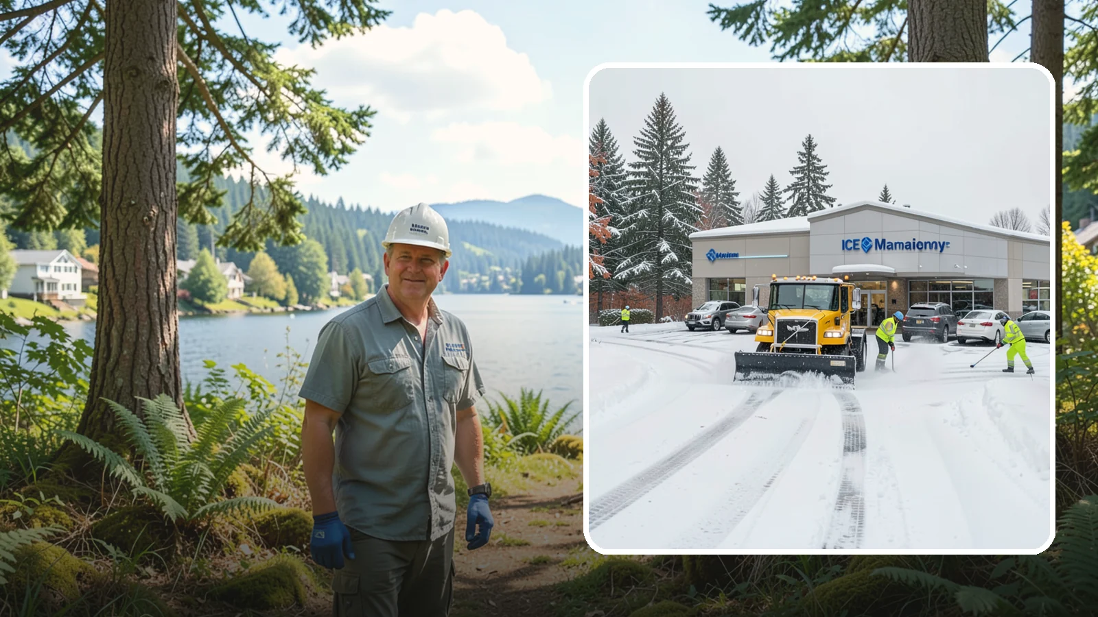 Car Dealership Snow Plowing in Milton, King County, WA - We plow dealership lots, showroom entrances, and service drives while working carefully around your inventory.