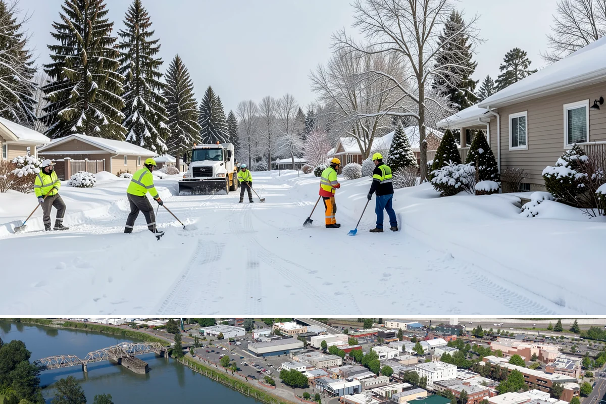 Car Dealership Snow Plowing in Mount Vernon, Skagit County, WA - Set up service before winter so your inventory and showroom stay presentable and open.