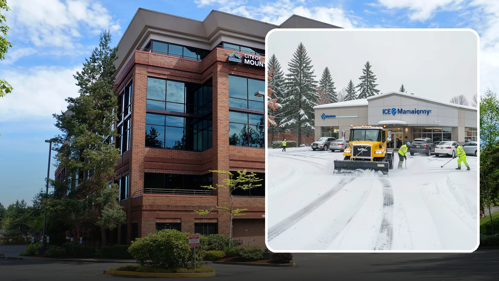 Car Dealership Snow Plowing in Mountlake Terrace, Snohomish County, WA - We plow dealership lots, showroom entrances, and service drives while working carefully around your inventory.