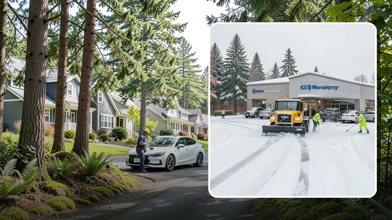 Car Dealership Snow Plowing in Normandy Park, King County, WA - We plow dealership lots, showroom entrances, and service drives while working carefully around your inventory.