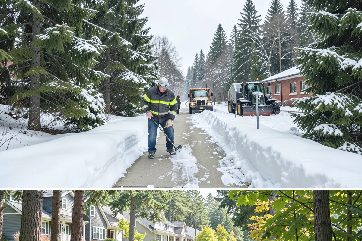Car Dealership Snow Plowing in Normandy Park, King County, WA - Set up service before winter so your inventory and showroom stay presentable and open.