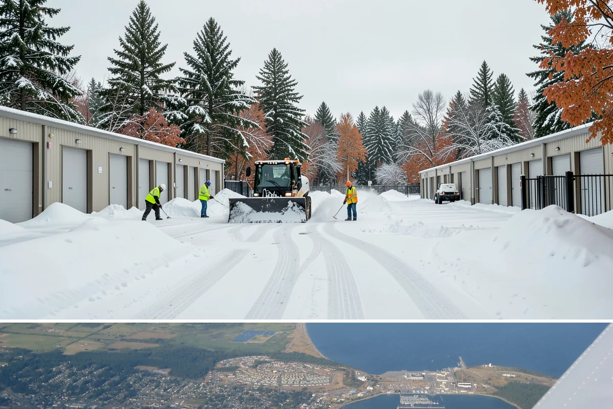 Car Dealership Snow Plowing in Oak Harbor, Island County, WA - Set up service before winter so your inventory and showroom stay presentable and open.