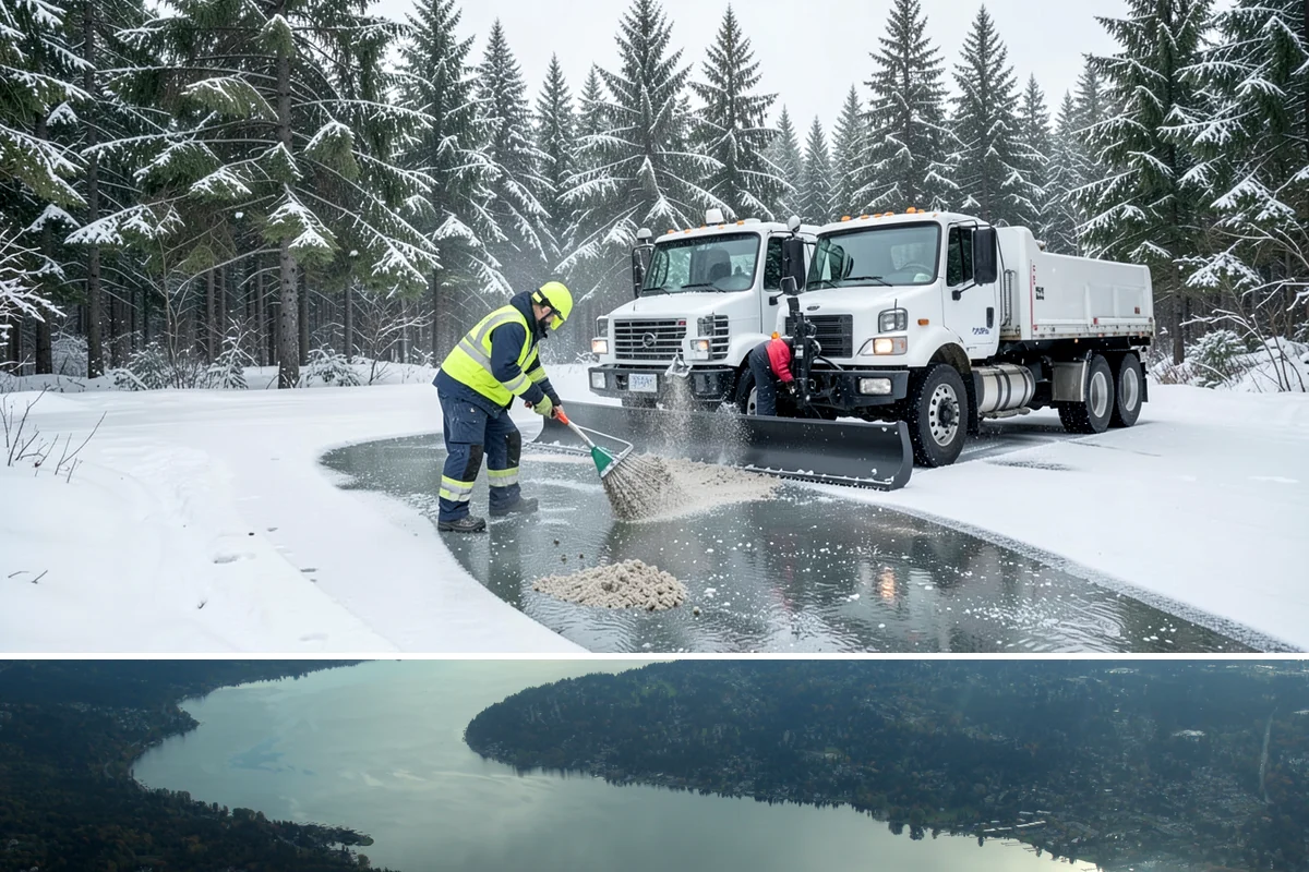 Car Dealership Snow Plowing in Sammamish, King County, WA - Set up service before winter so your inventory and showroom stay presentable and open.