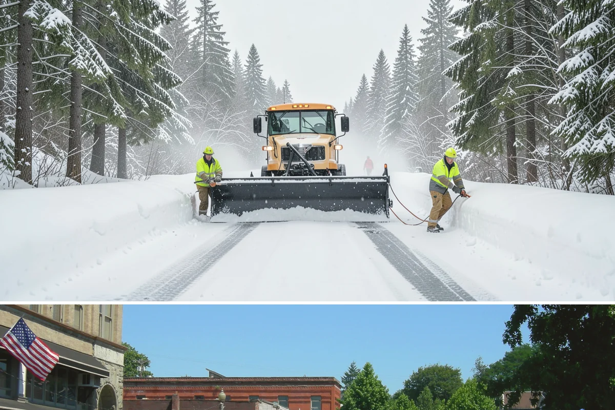 Car Dealership Snow Plowing in Snohomish, Snohomish County, WA - Set up service before winter so your inventory and showroom stay presentable and open.