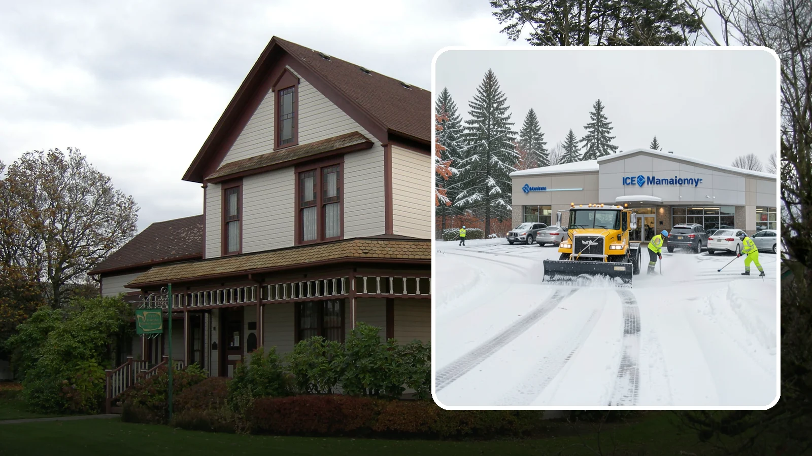 Car Dealership Snow Plowing in Sumner, Pierce County, WA - We plow dealership lots, showroom entrances, and service drives while working carefully around your inventory.