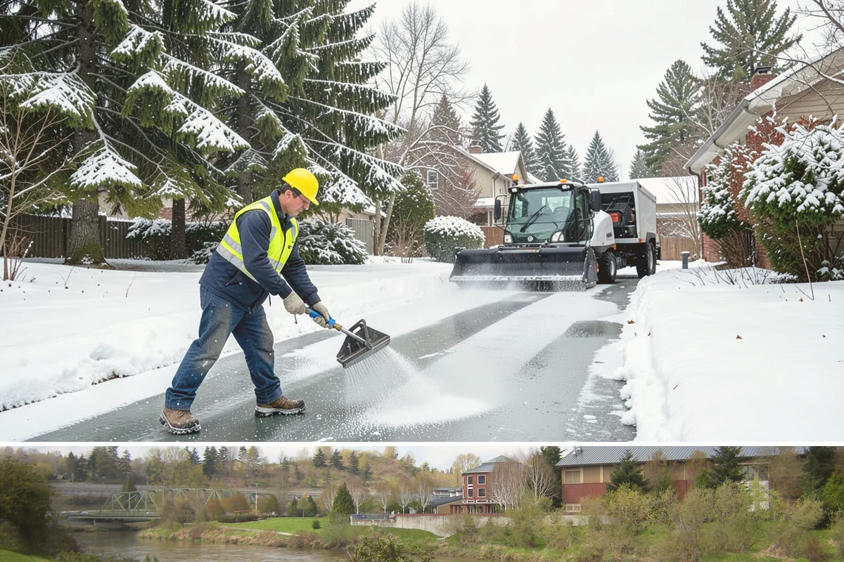 Car Dealership Snow Plowing in Tukwila, King County, WA - Set up service before winter so your inventory and showroom stay presentable and open.