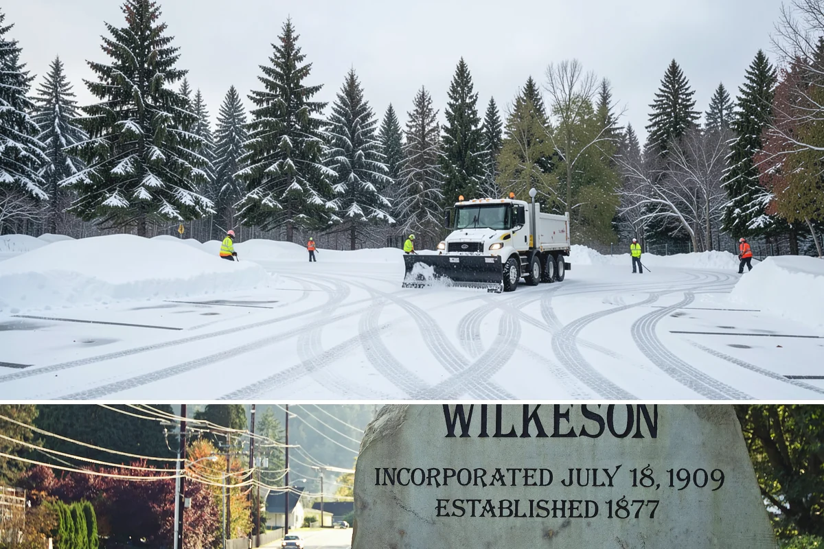 Car Dealership Snow Plowing in Wilkeson, Pierce County, WA - Set up service before winter so your inventory and showroom stay presentable and open.