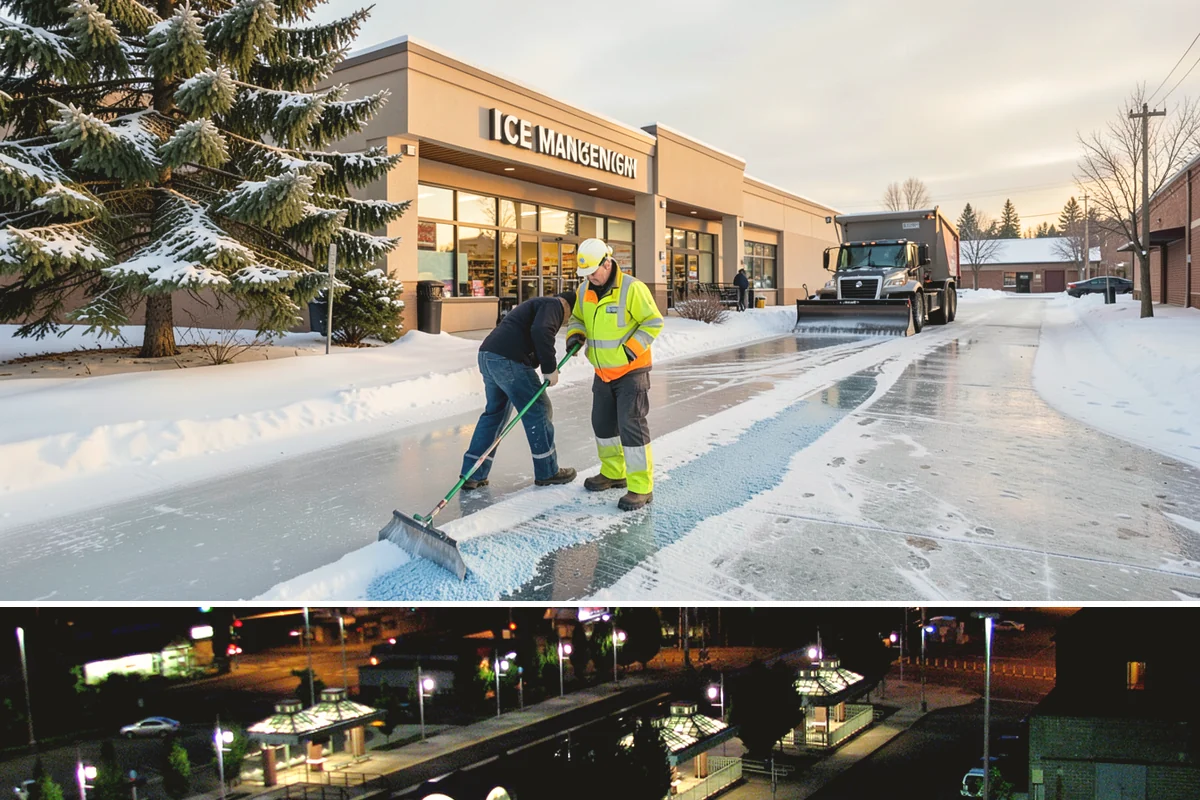 Catch Basin Snow Clearing in Auburn, King County, WA - Basins need clearing right before the thaw cycles and atmospheric rivers that regularly follow our snow events from December...