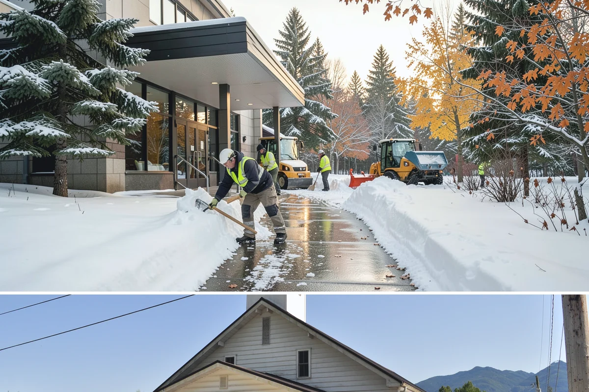 Catch Basin Snow Clearing in Concrete, Skagit County, WA - Basins need clearing right before the thaw cycles and atmospheric rivers that regularly follow our snow events from December...