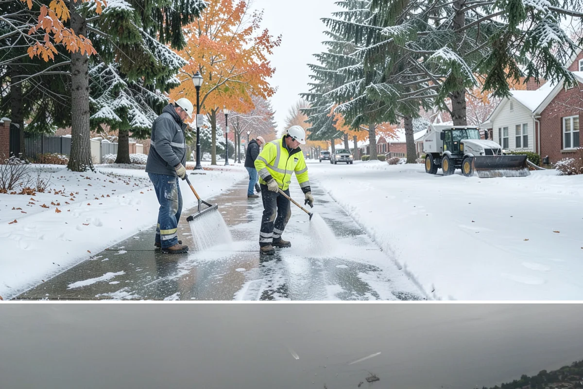 Catch Basin Snow Clearing in Des Moines, King County, WA - Basins need clearing right before the thaw cycles and atmospheric rivers that regularly follow our snow events from December...