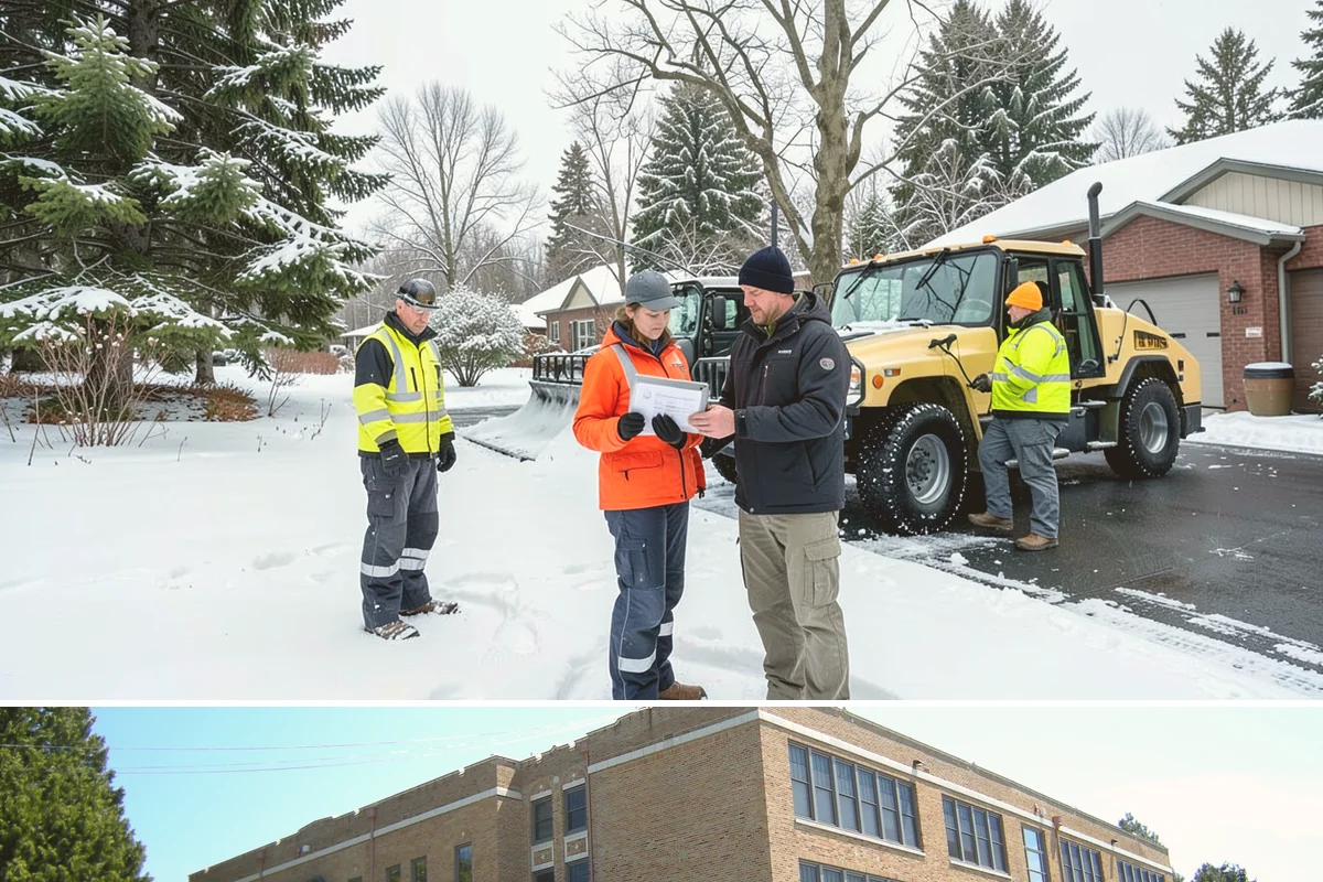 Catch Basin Snow Clearing in Maple Valley, King County, WA - Basins need clearing right before the thaw cycles and atmospheric rivers that regularly follow our snow events from December...