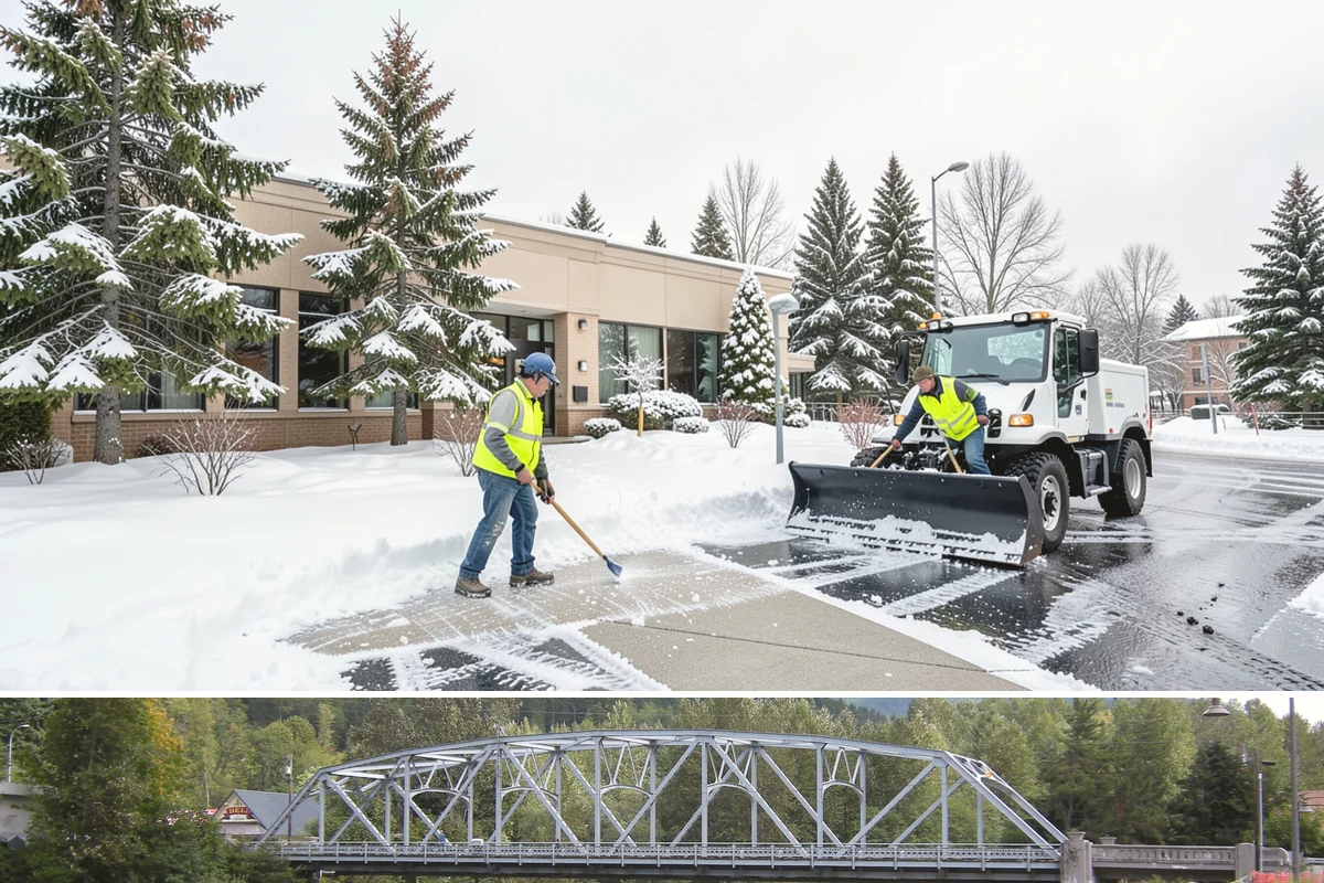 Catch Basin Snow Clearing in Skykomish, King County, WA - Basins need clearing right before the thaw cycles and atmospheric rivers that regularly follow our snow events from December...